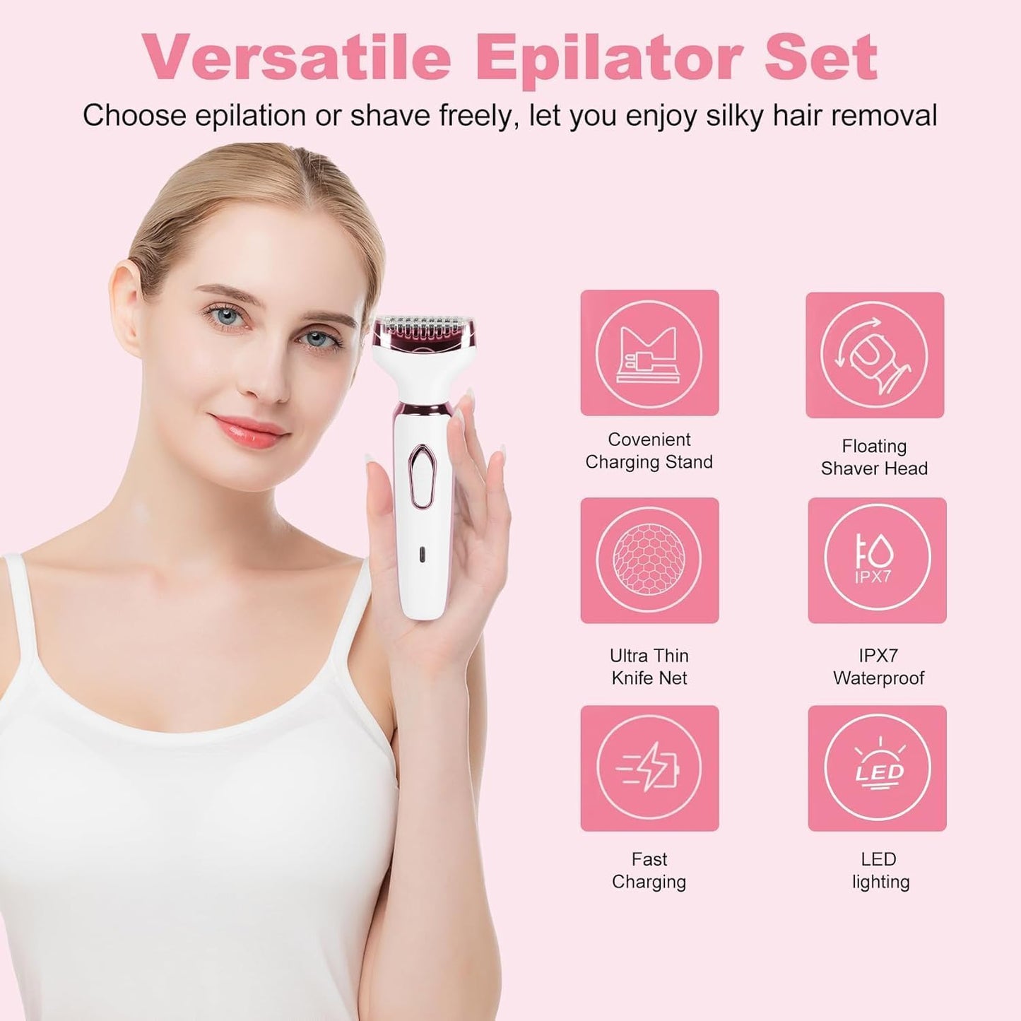 Depiladora Sin Irritación Avanzada