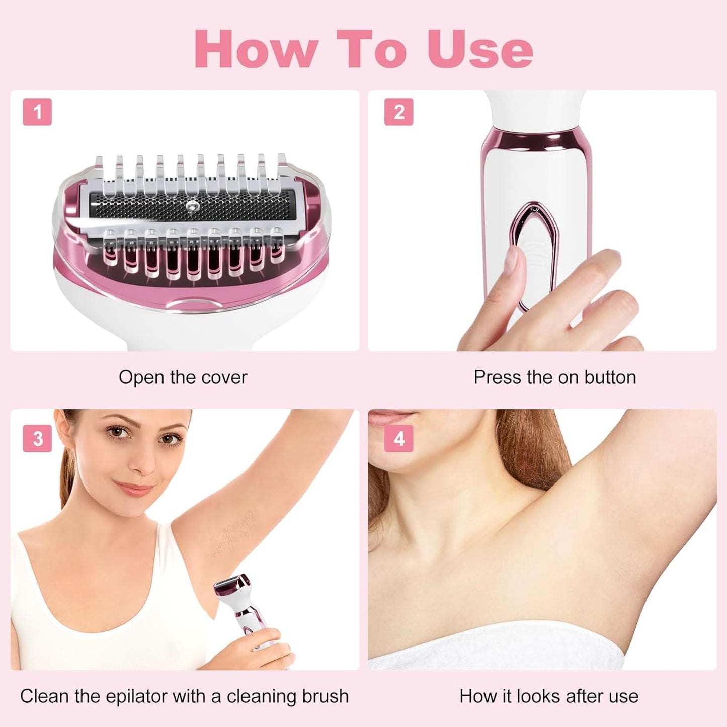 Depiladora Sin Irritación Avanzada
